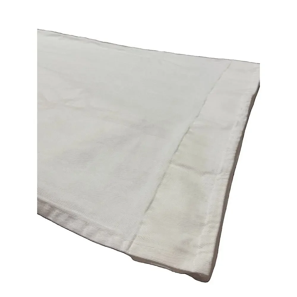 Lot of 6 Ikea Tibast Curtains Panels Lot Warm White Herringbone Texture 92